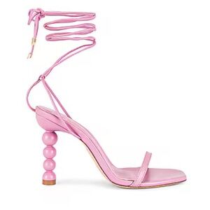 Pink LPA heels size 8